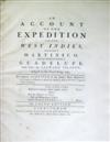 BASKERVILLE PRESS  1762  GARDINER, RICHARD. An Account of the Expedition to the West Indies + Relation de l'Expedition [etc.].